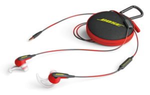 Bose SoundSport in-ear headphones - Apple devices, Power Red-min