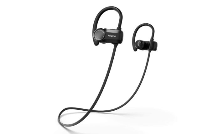 HSPRO Wireless Earbuds, IPX7 Waterproof Sports Headphones Bluetooth Earbuds-min