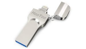 HooToo iPhone Flash Drive 128GB MFi Certified USB 3.0, iOS Photo Stick for iPhone iPad