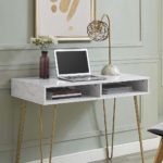 Novogratz Athena Computer Desk with Storage-min