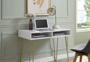 Novogratz Athena Computer Desk with Storage-min