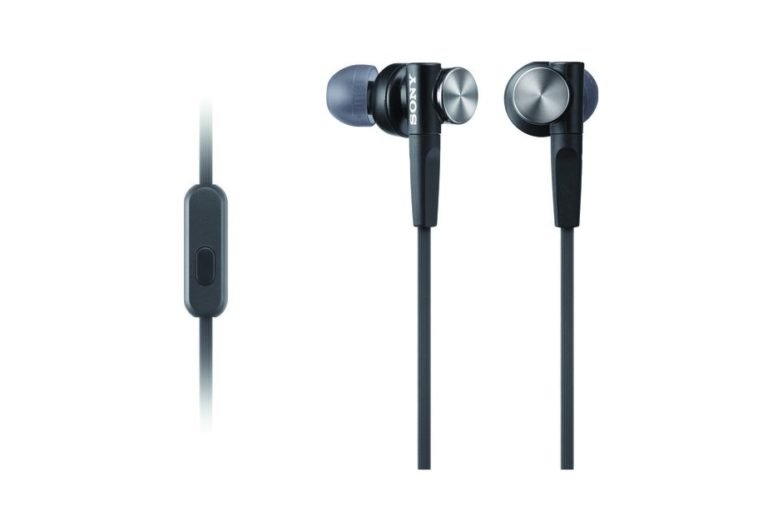 Sony MDRXB50AP Extra Bass Earbud Headset (Black)