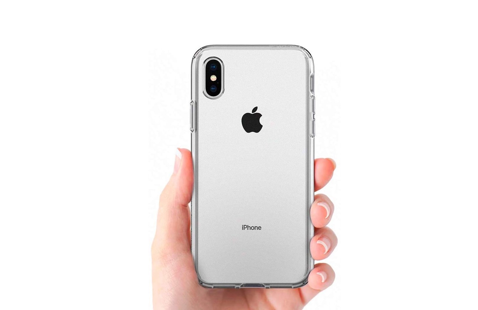 Spigen Liquid Crystal Designed for Apple iPhone Xs Case (2018)-min