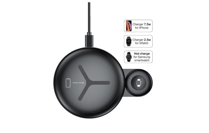 2 in 1 Wireless Charger FLOVEME-min