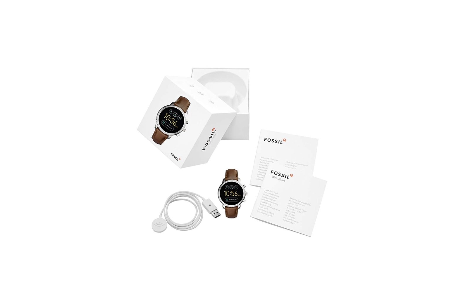 Fossil Men's Gen 3 Explorist Stainless Steel Touchscreen Smartwatch -min (1)