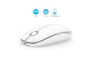 Jelly Comb Dual Mode 2.4Ghz Rechargeable Slim Wireless Mouse-min