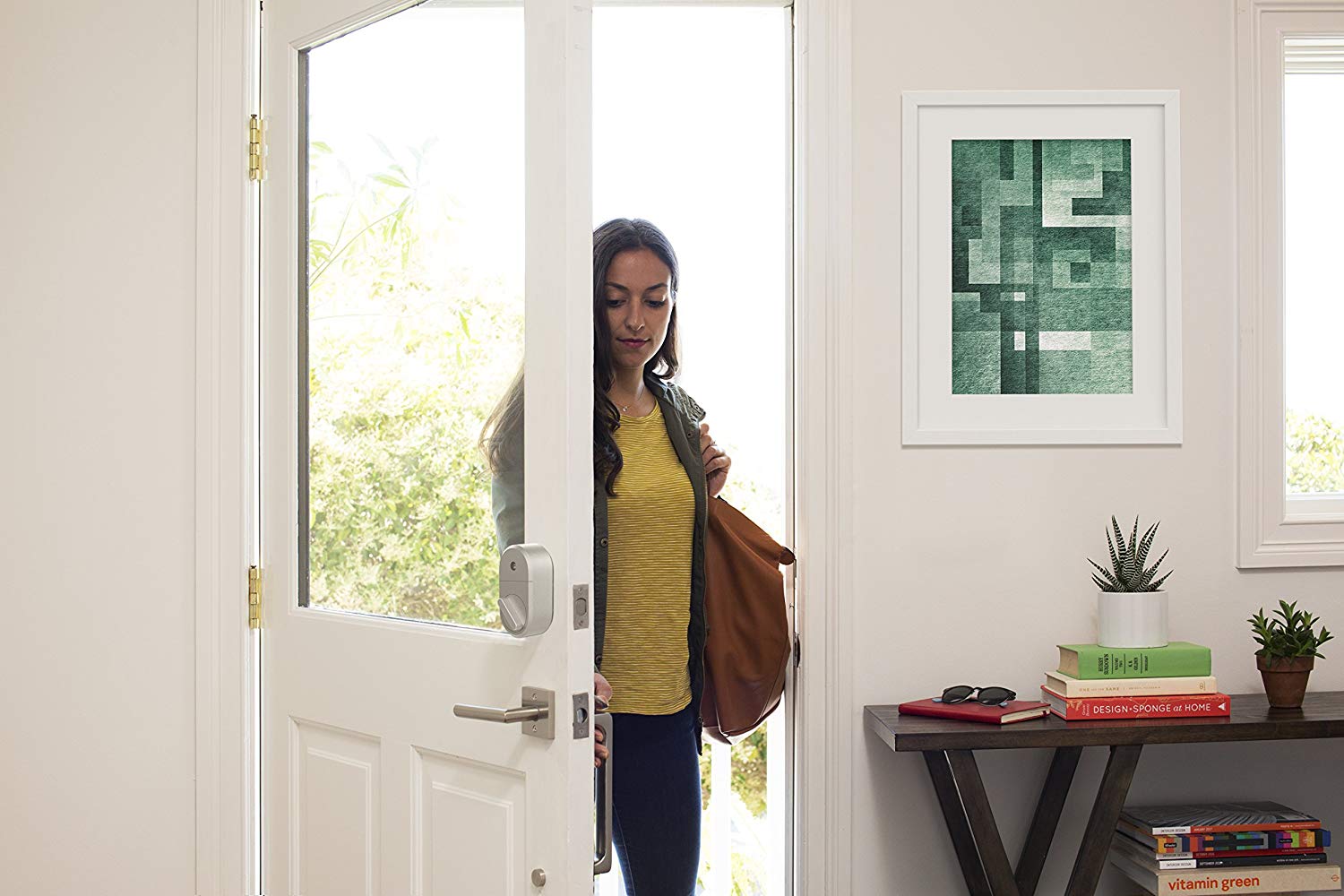 August Home ASL-3B Dark Gray August Smart Lock, 100 -min