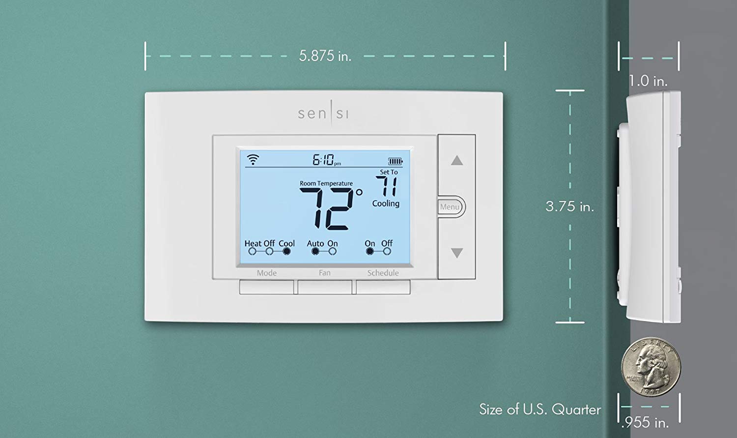 Emerson Sensi Wi-Fi Smart Thermostat for Smart Home
