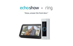 Ring Video Doorbell Pro with Echo Show 5 (Charcoal) -min