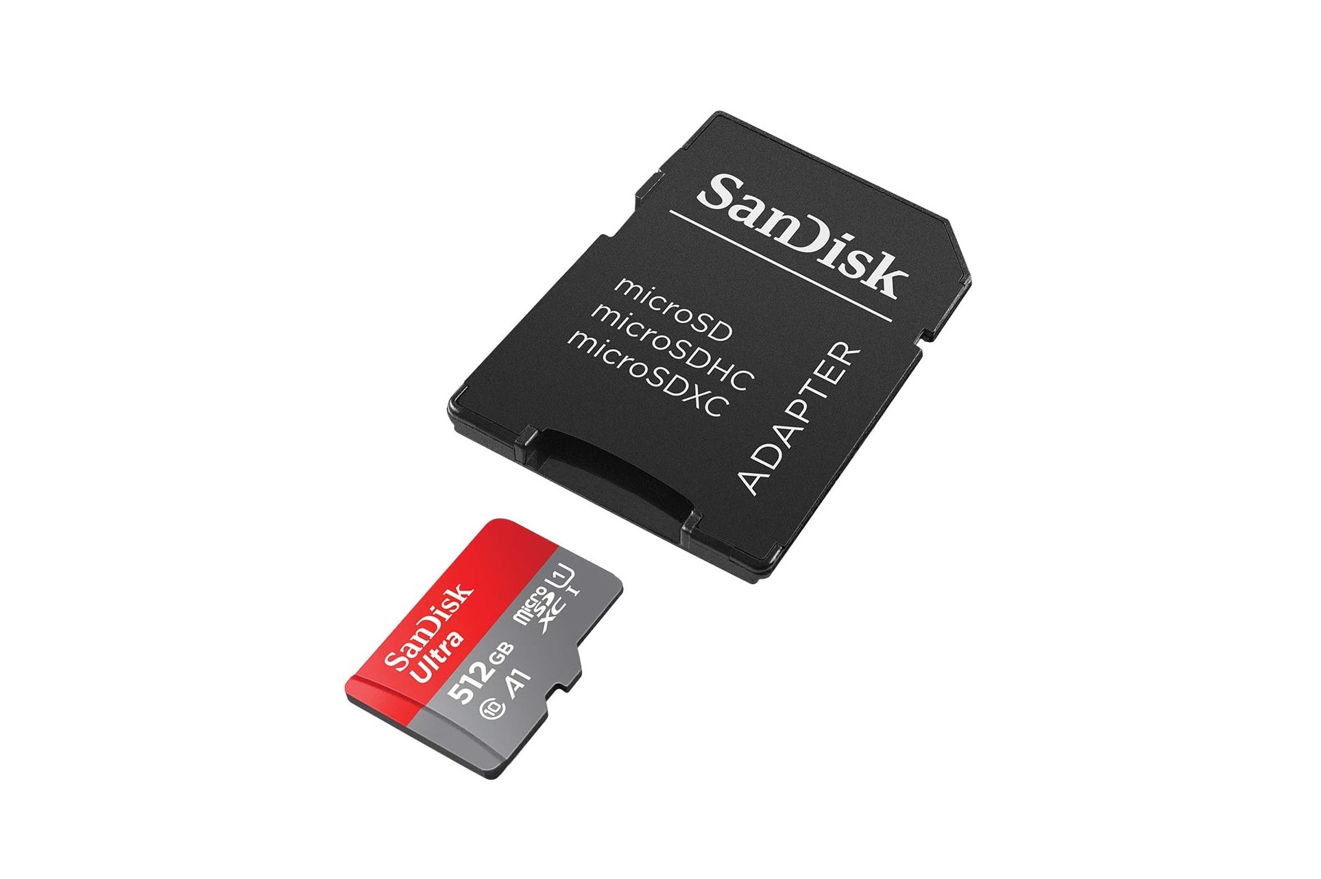 SanDisk 512GB Ultra MicroSDXC UHS-I Memory Card with Adapter-min