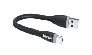 Veckle 0.5ft USB C Cable Type C to Type A Short Cable Portable-min