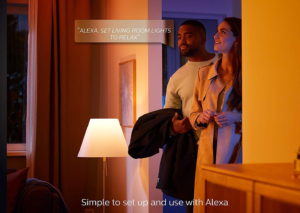 Echo Dot (3rd Gen) Heather Gray Bundle with Philips-min (1)