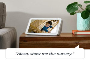 Echo Show 8 (Charcoal) with Echo Dot (Charcoal)-min