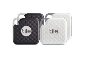 Tile Pro (2018) - 4 Pack (2 x Black, 2 x White) -min