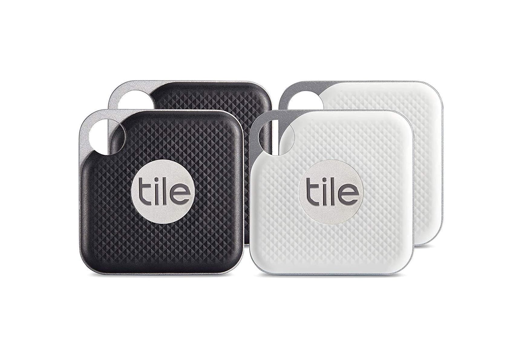 Tile Pro (2018) - 4 Pack (2 x Black, 2 x White) -min