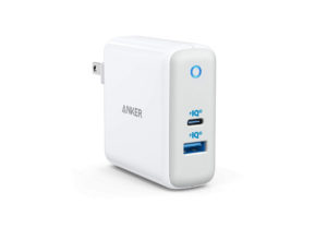 USB C Charger, Anker 60W PIQ 3.0 & GaN Tech Dual Port Charger, PowerPort Atom III (2 Ports) Travel Charger with a 45W USB C Port, for USB-C Laptops,-min-min