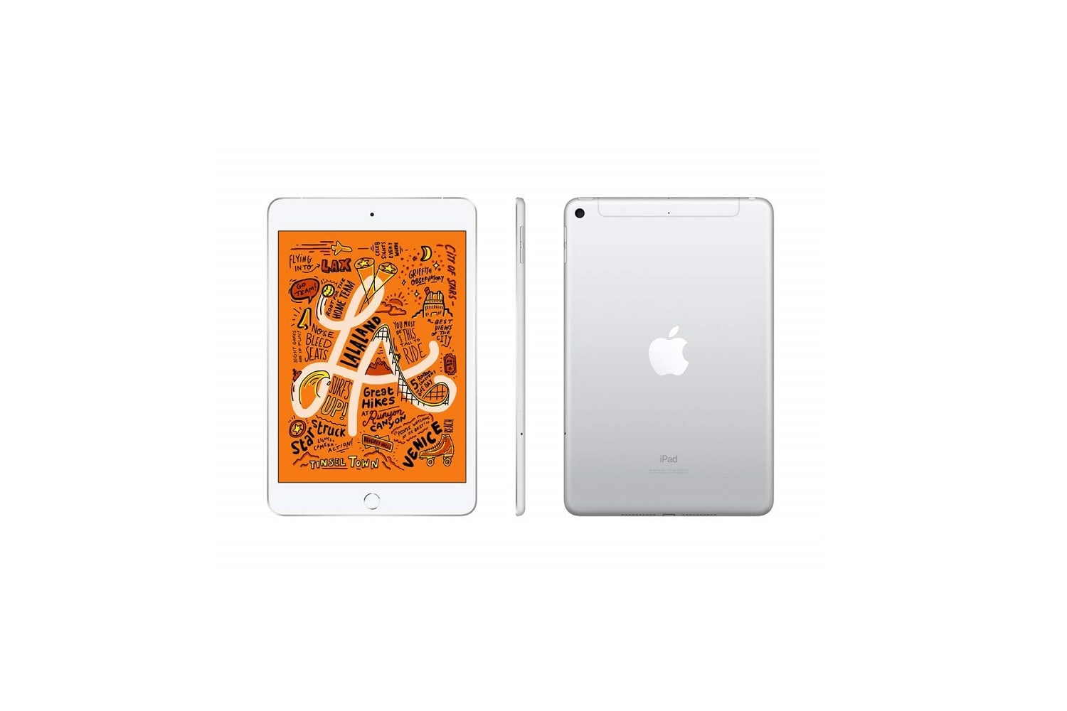 Apple Pad mini Wi-Fi + Cellular 256GB - Silver 5th Gen (2019)-min