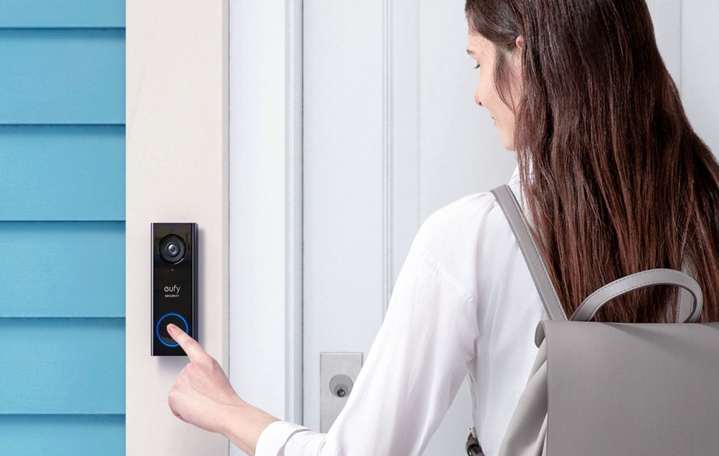 eufy Security, Wi-Fi Video Doorbell with 2K HD, 2-way audio-min