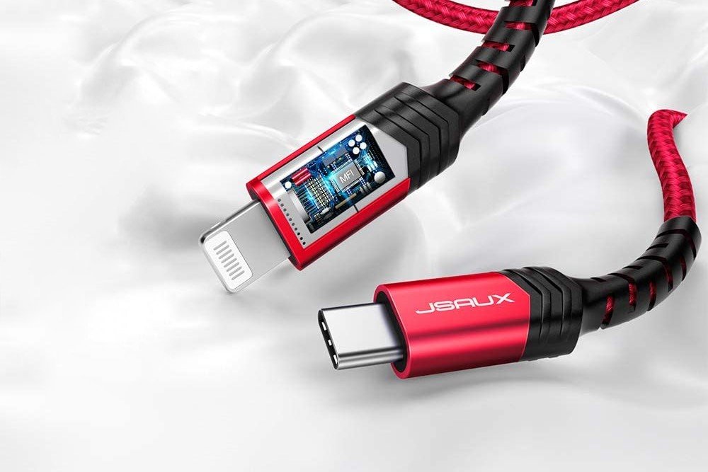 USB C to Lightning Cable 6FT, JSAUX
