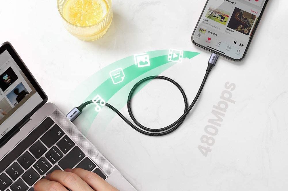 UGREEN USB-C to Lightning Cable [6FT MFi-Certified]