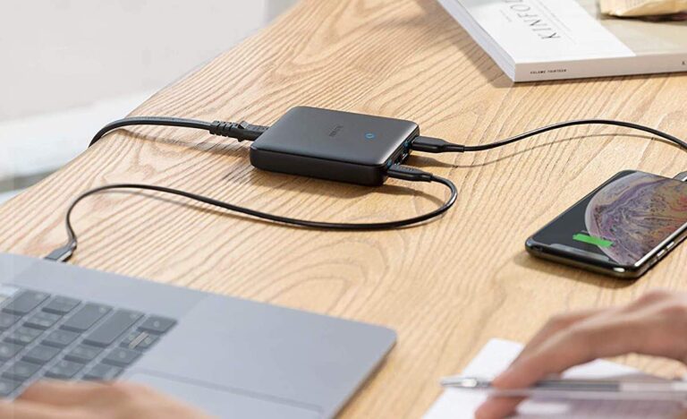 Anker 65W 4 Port PIQ 3.0 & GaN Fast Charger Adapter