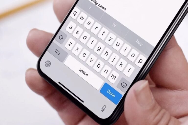 Iphone Typing