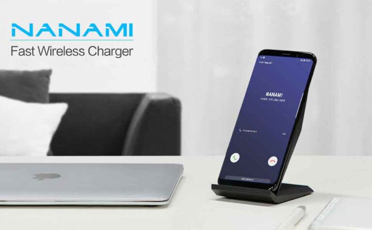 NANAMI Qi-Certified Wireless Charging Stand
