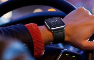 KYISGOS Genuine Leather Apple Watch Band