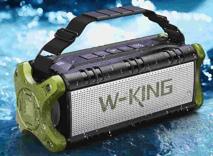 W-KING 50W Super Loud Portable Bluetooth Speaker