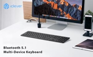 iClever BKA38B Bluetooth Keyboard
