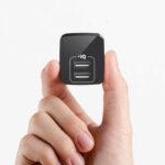 Anker 2-Pack Dual Port 12W Wall Charger with Foldable Plug