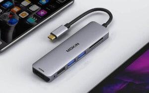 MOKiN 5 in 1 Dongle USB-C to HDMI