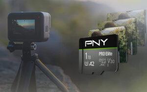 PNY 256GB PRO Elite Class U3 V30 microSDXC Card