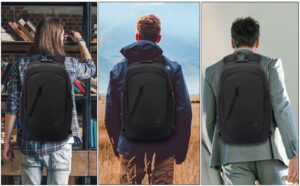 WENIG Business Travel Anti Theft Laptop Backpack