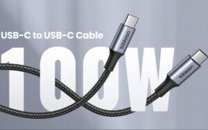 UGREEN USB C to USB C Cable 100W