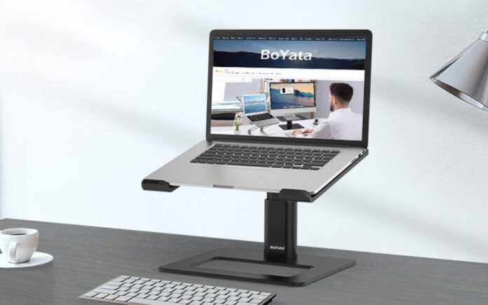 BoYata Ergonomic Aluminum MacBook Stand