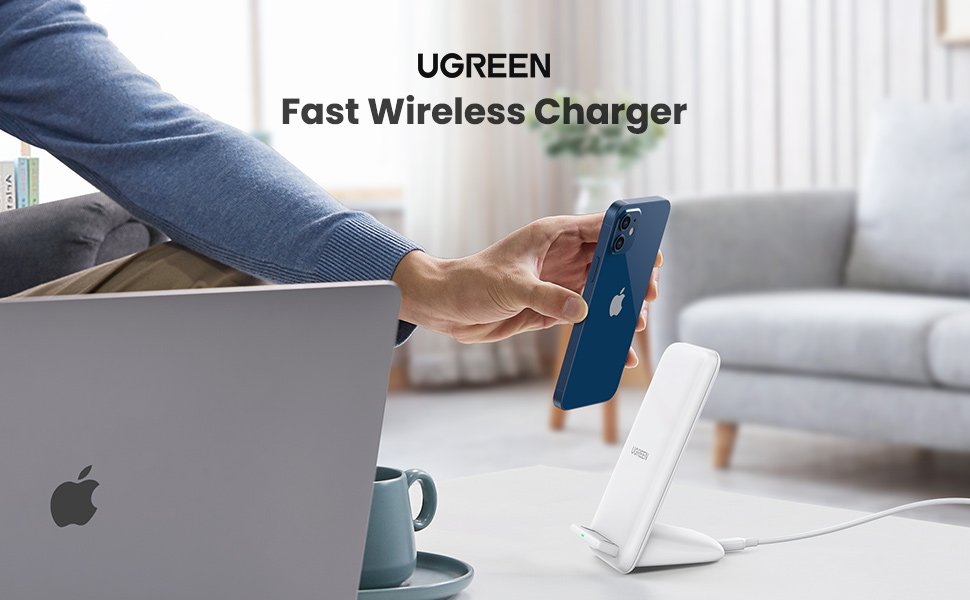 UGREEN QI-Certified Fast Wireless Charger