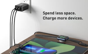 Baseus 30W 3-Port Charger Block