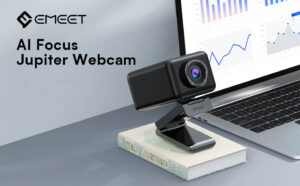 EMEET 1080P Webcam With 4 Mics