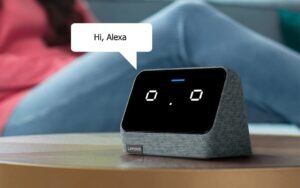 Lenovo Smart Clock Essential with Alexa Built-in