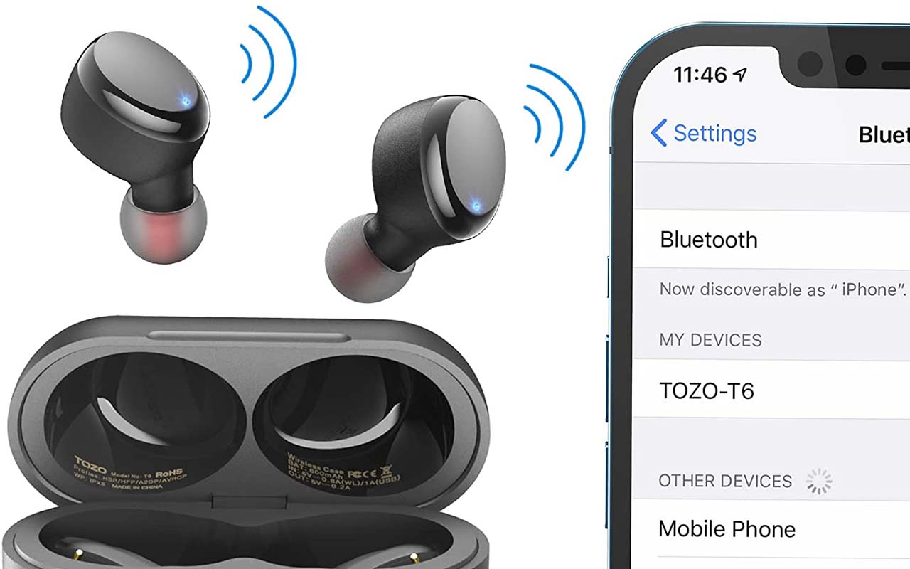 TOZO T6 True Wireless Earbuds