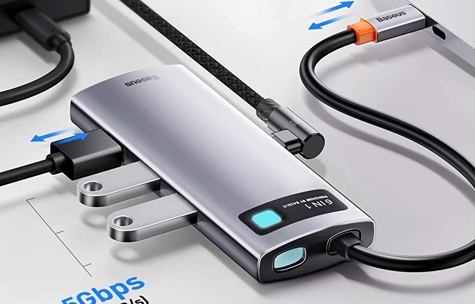 Baseus 6-in-1 USB C Hub