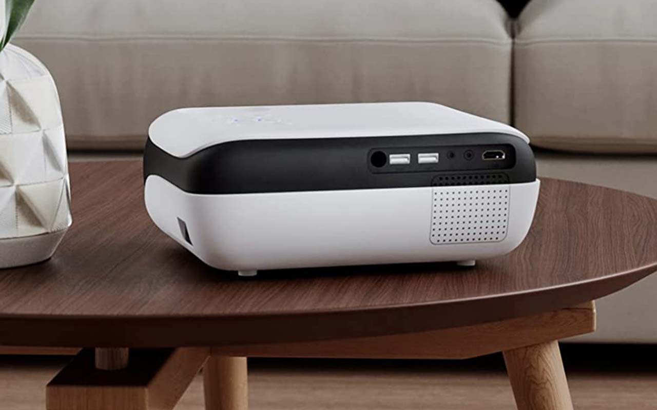 HAPPRUN 1080P Bluetooth Projector