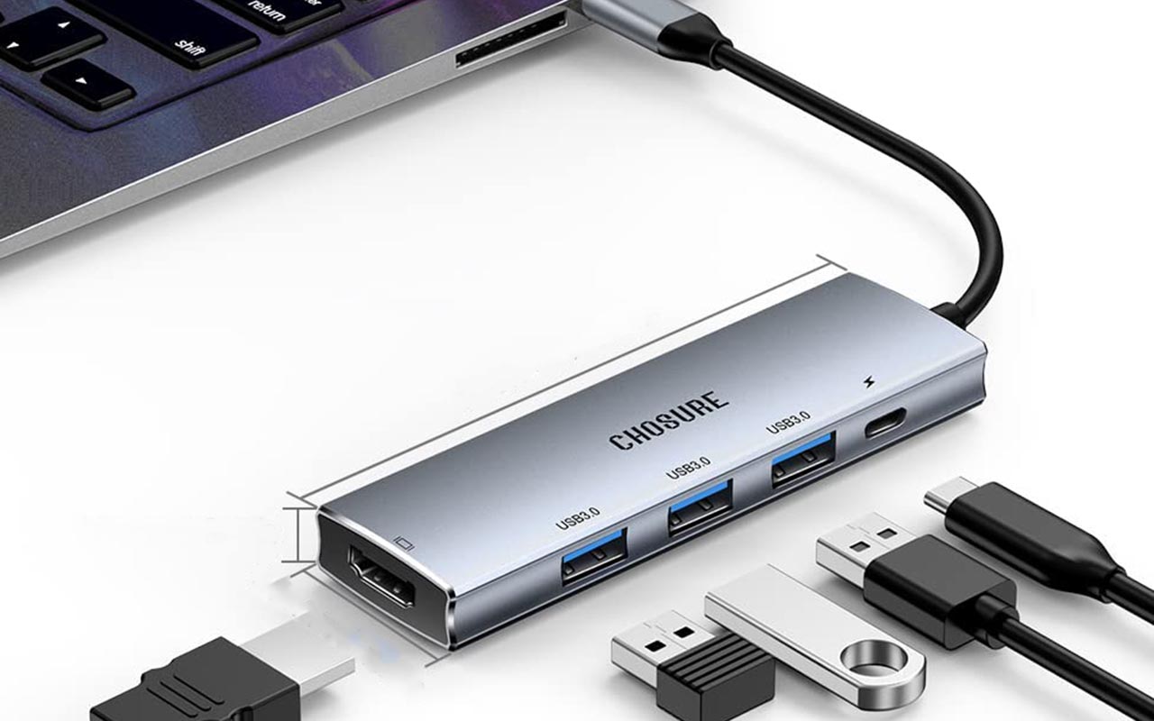 Chosure 5 in 1 USB-C Hub