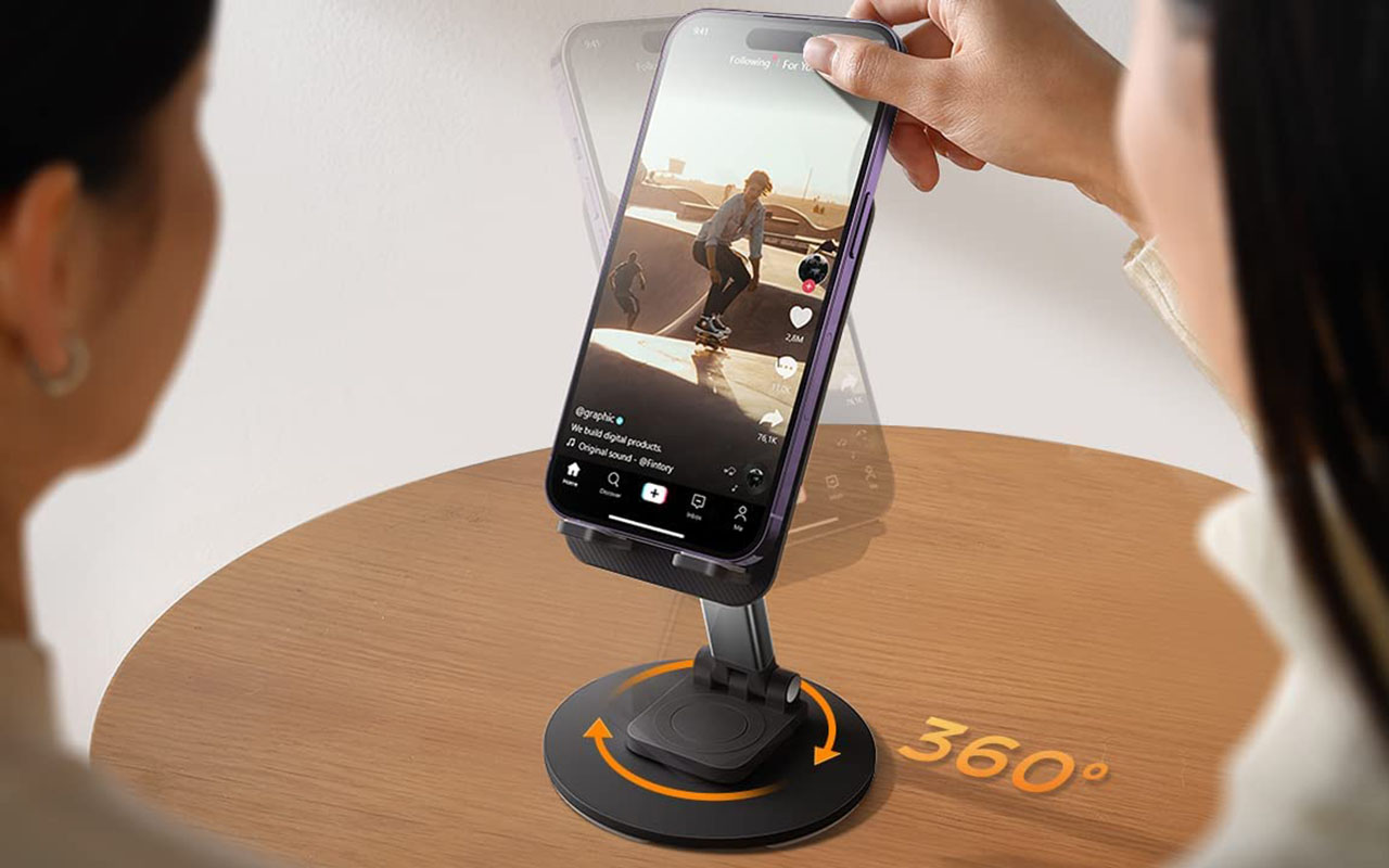 LISEN Rotatable Cell Phone Stand