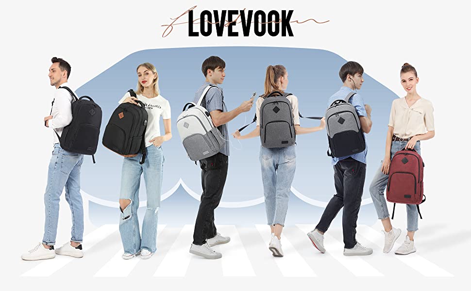 LOVEVOOK Classic Laptop Backpack