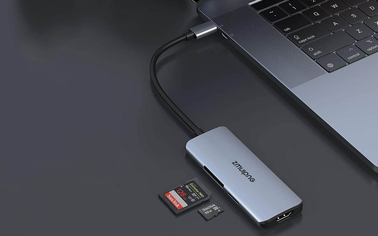 ZMUIPNG 6 in 1 USB-C HUb