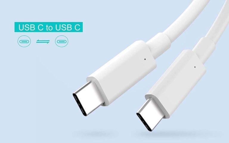 2-pack of IFEART 100W 6.6ft USB-C Cable