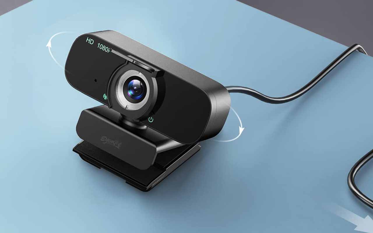 Annirose 1080P HD Webcam with Microphone