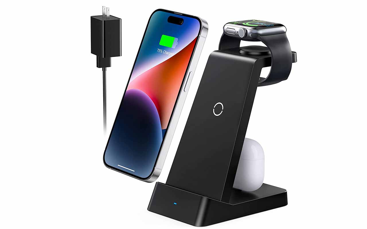 Fuvuan 3-in-1 Wireless Charging Station